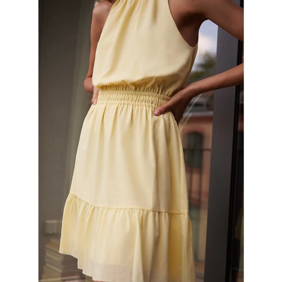 Aritzia Yellow Mini Dress - Picture 2 of 16